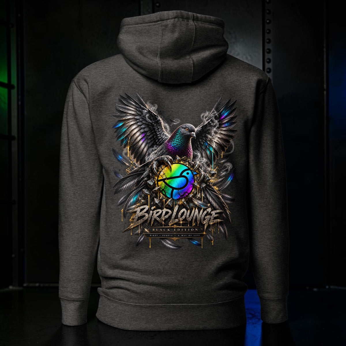 Bird Lounge Black Edition 03 | Limited Edition Hoodie