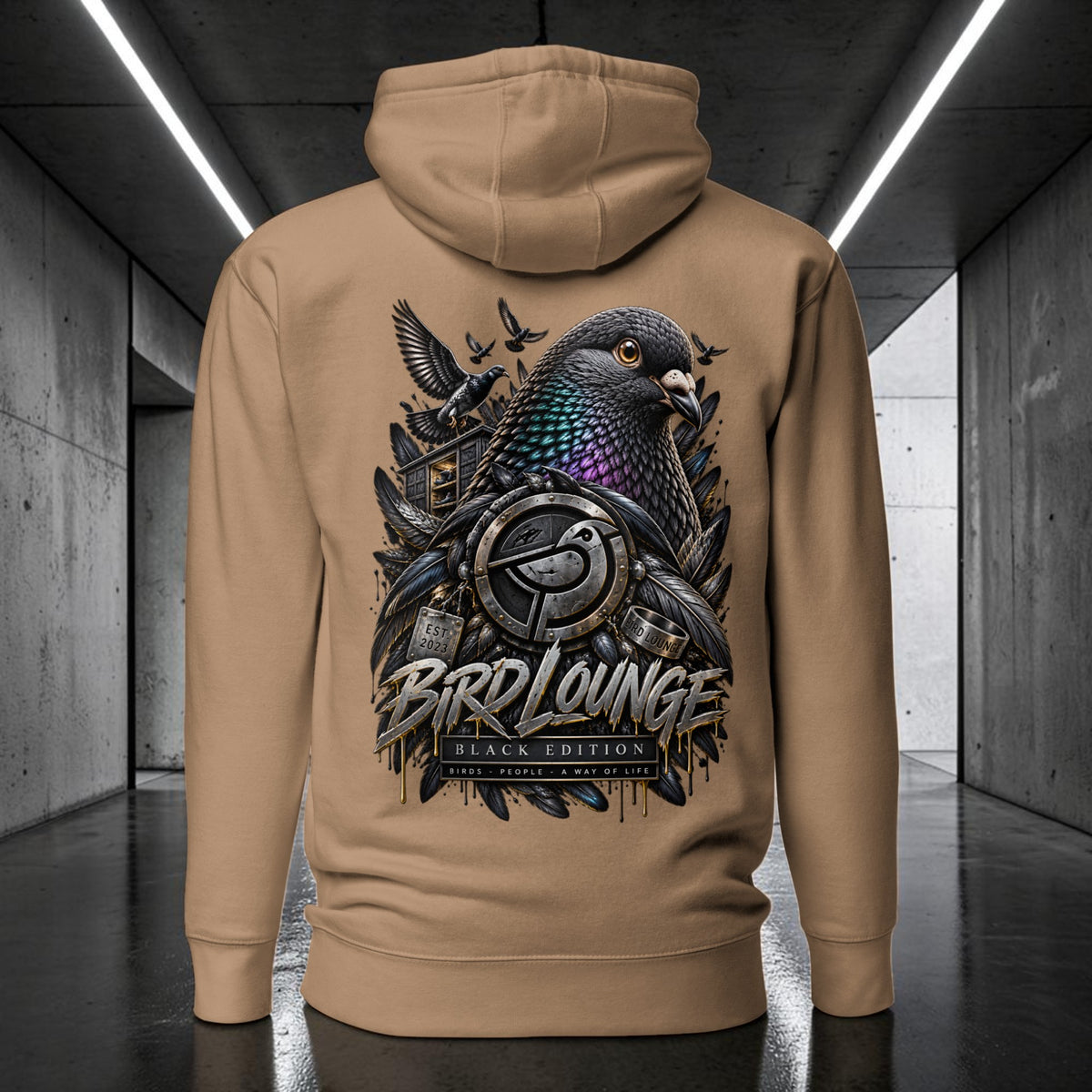 Bird Lounge Black Edition 01 | Limited Edition Hoodie