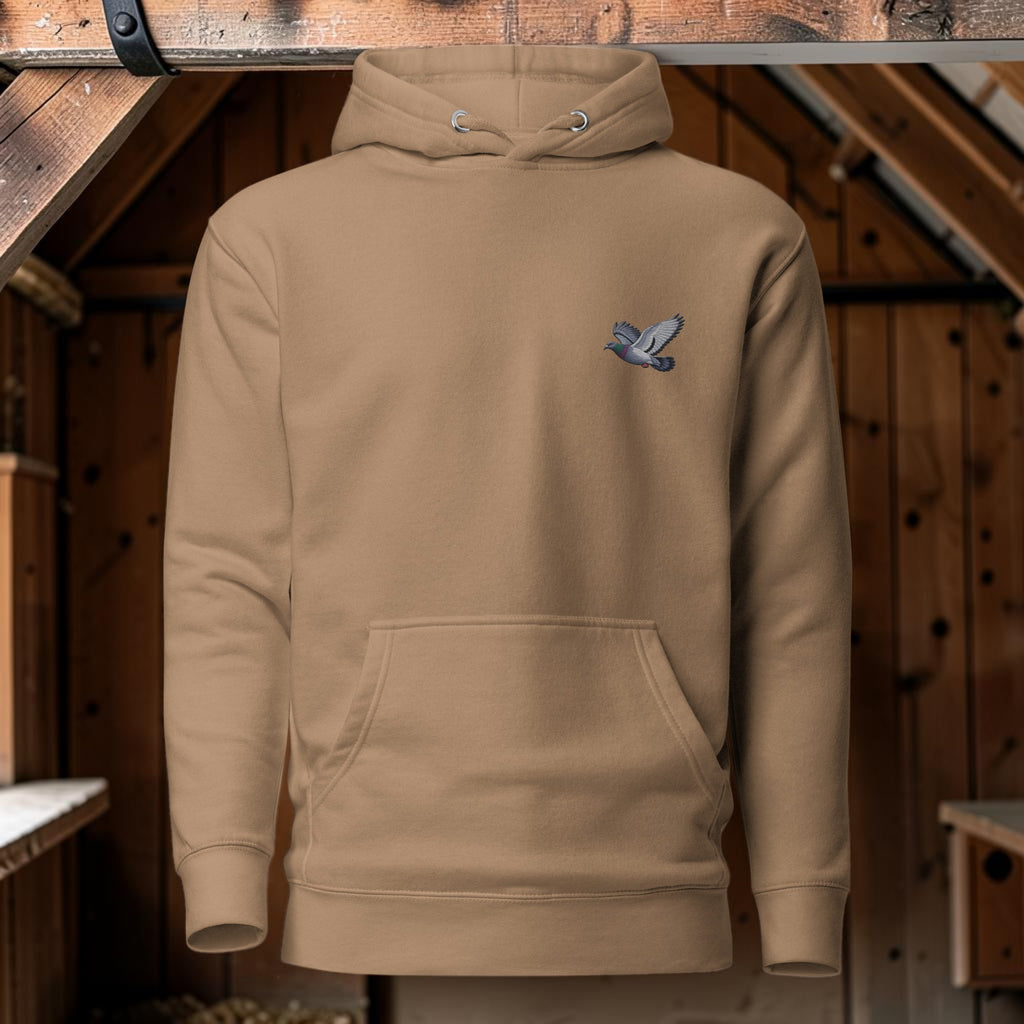 Blue Bar Classic Flyer Embroidered Hoodie