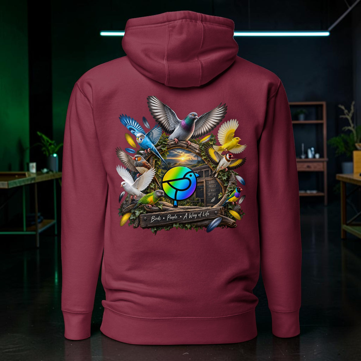 Bird Lounge Vivid Edition 01 — Limited Edition Hoodie
