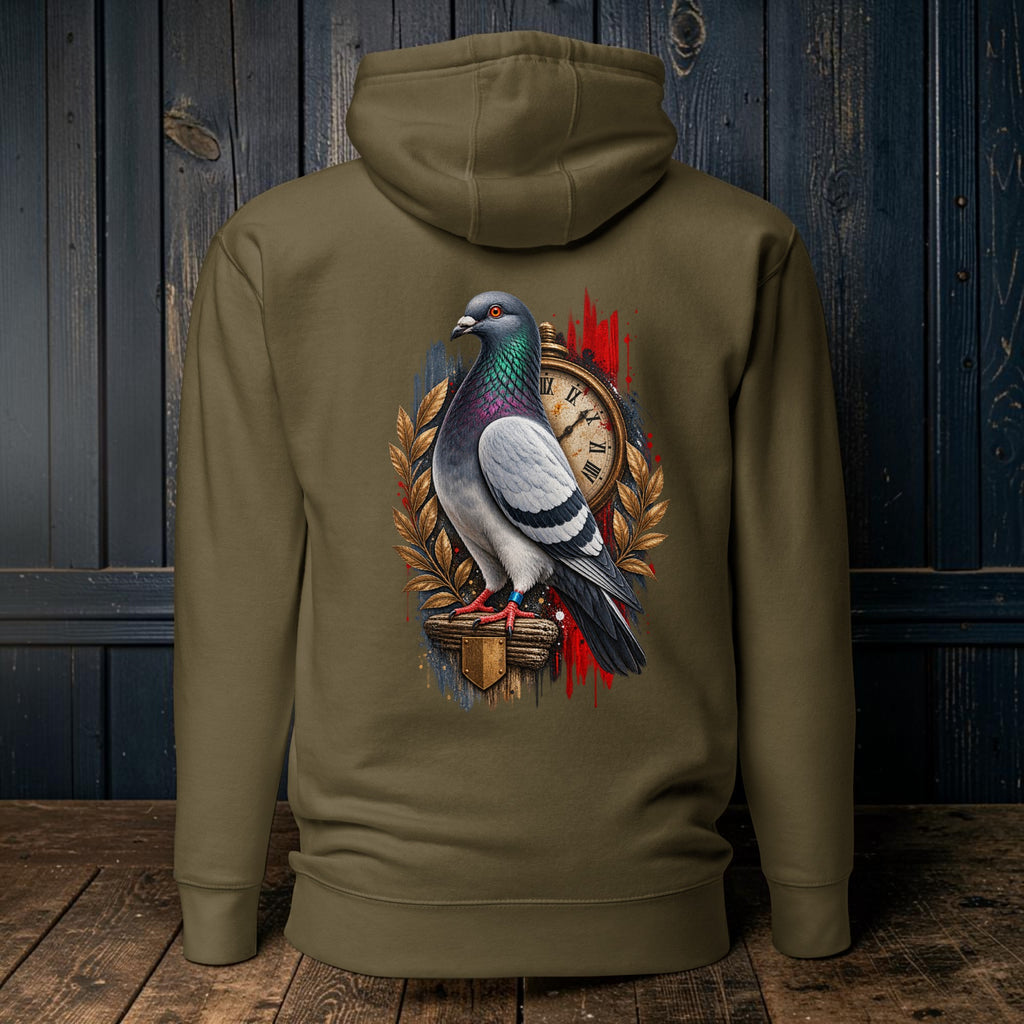 Blue Bar Pigeon Heritage 1 Hoodie