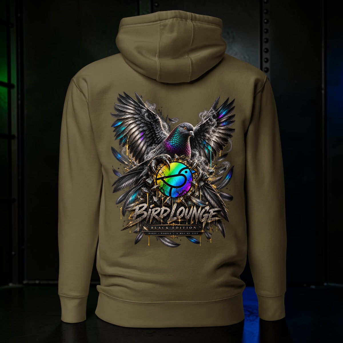 Bird Lounge Black Edition 03 | Limited Edition Hoodie