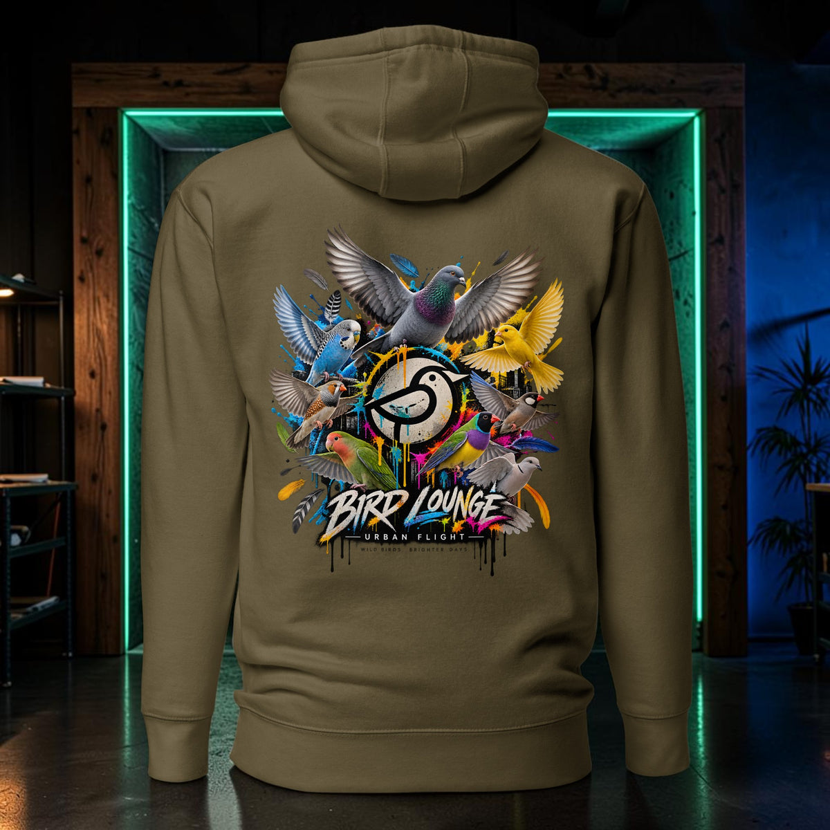Bird Lounge Vivid Edition 03 — Limited Edition Hoodie copy