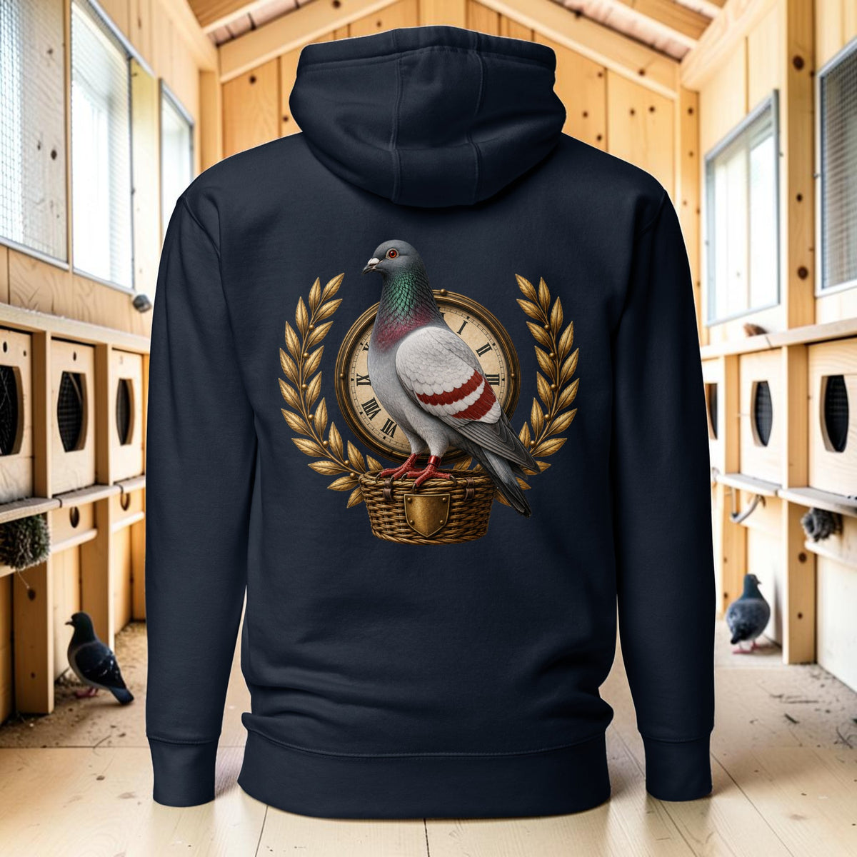 Red Bar Pigeon Heritage Hoodie