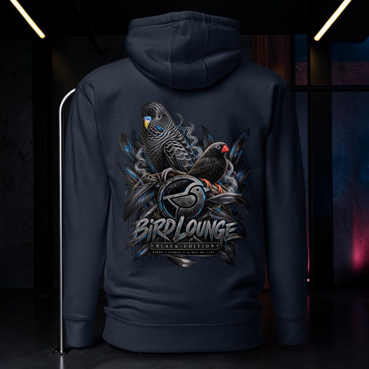 Bird Lounge Black Edition 02 | Limited Edition Hoodie