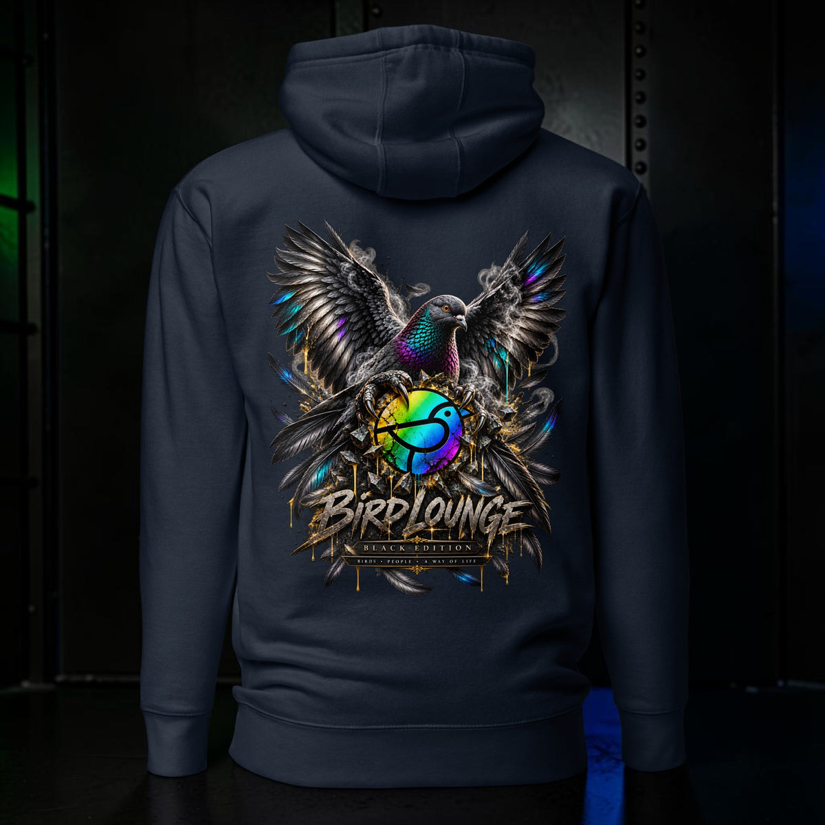 Bird Lounge Black Edition 03 | Limited Edition Hoodie
