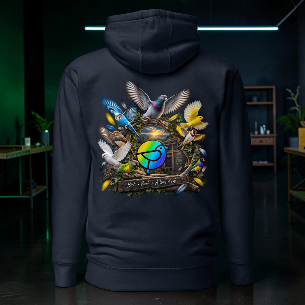 Bird Lounge Vivid Edition 01 — Limited Edition Hoodie