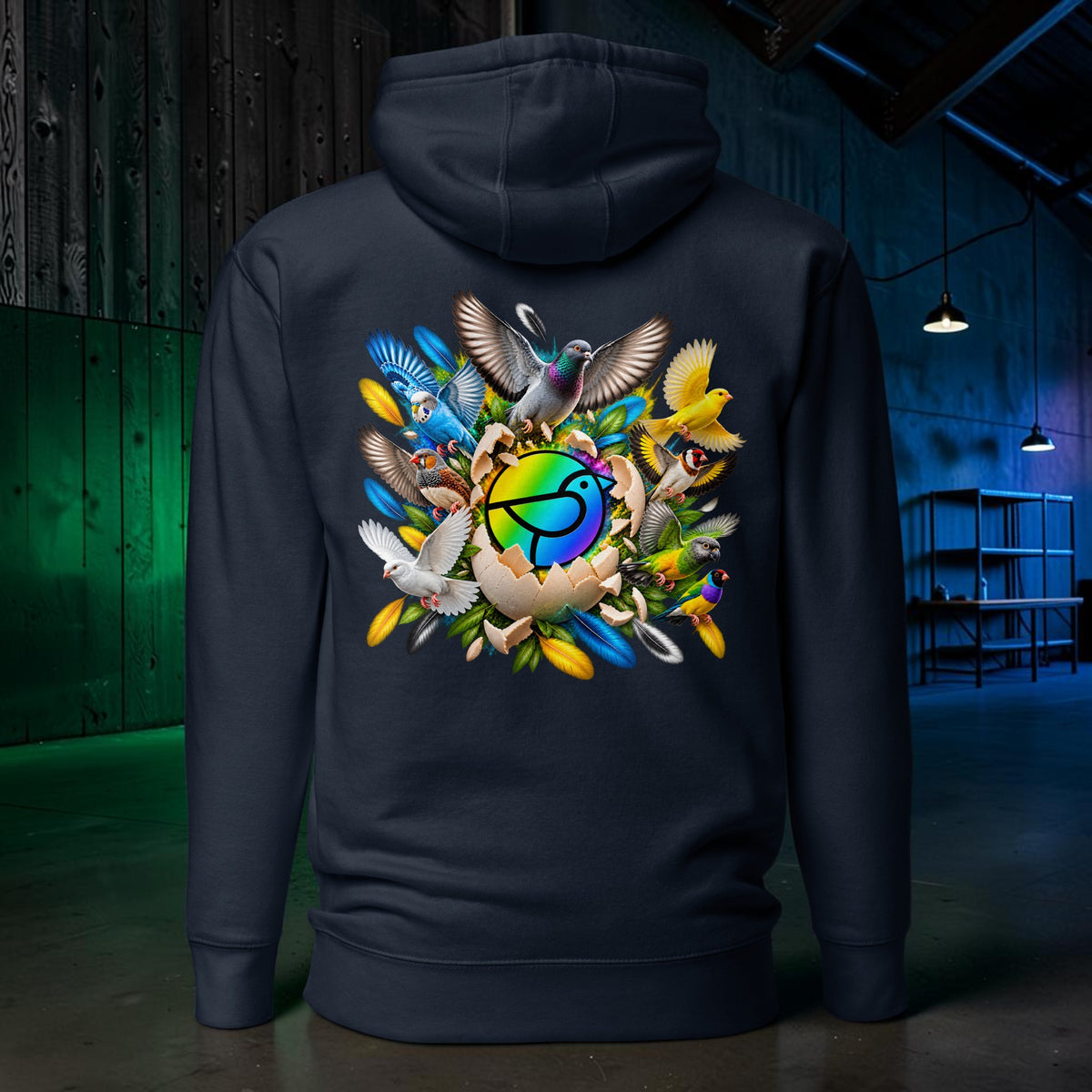 Bird Lounge Vivid Edition 02 — Limited Edition Hoodie