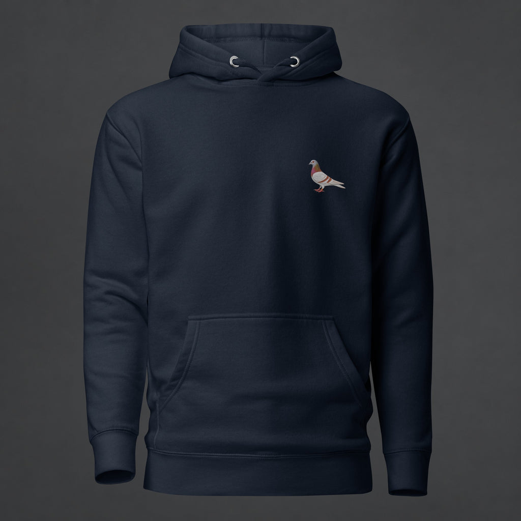 PG-RP-02 — Red Bar Classic Embroidered Hoodie