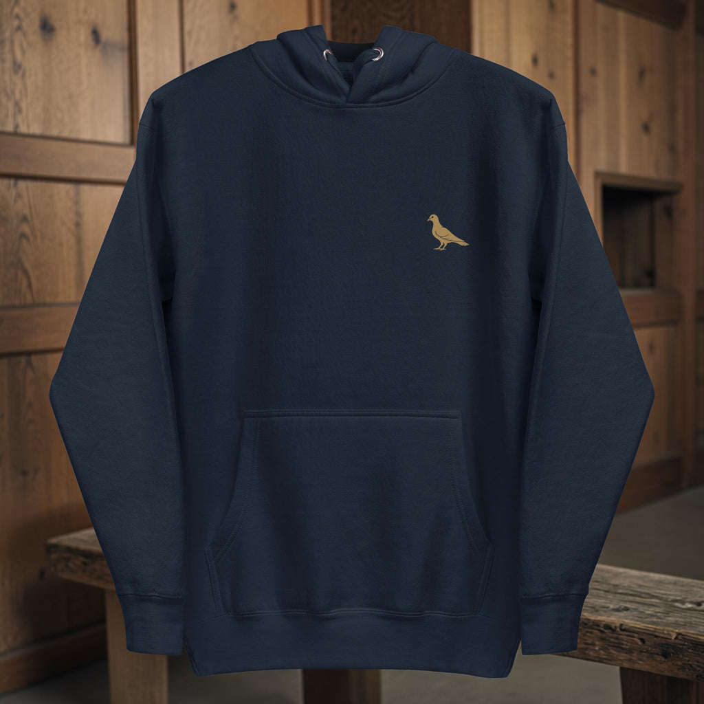 Racing Pigeon Heritage Crest Hoodie