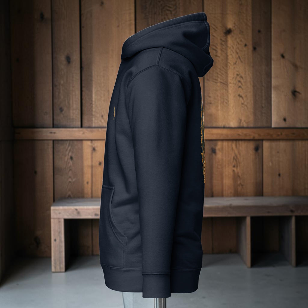 Racing Pigeon Heritage Crest Hoodie