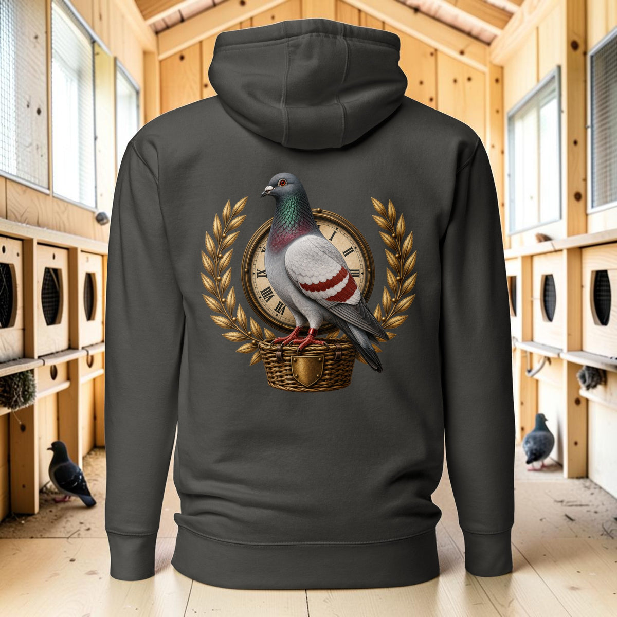 Red Bar Pigeon Heritage Hoodie
