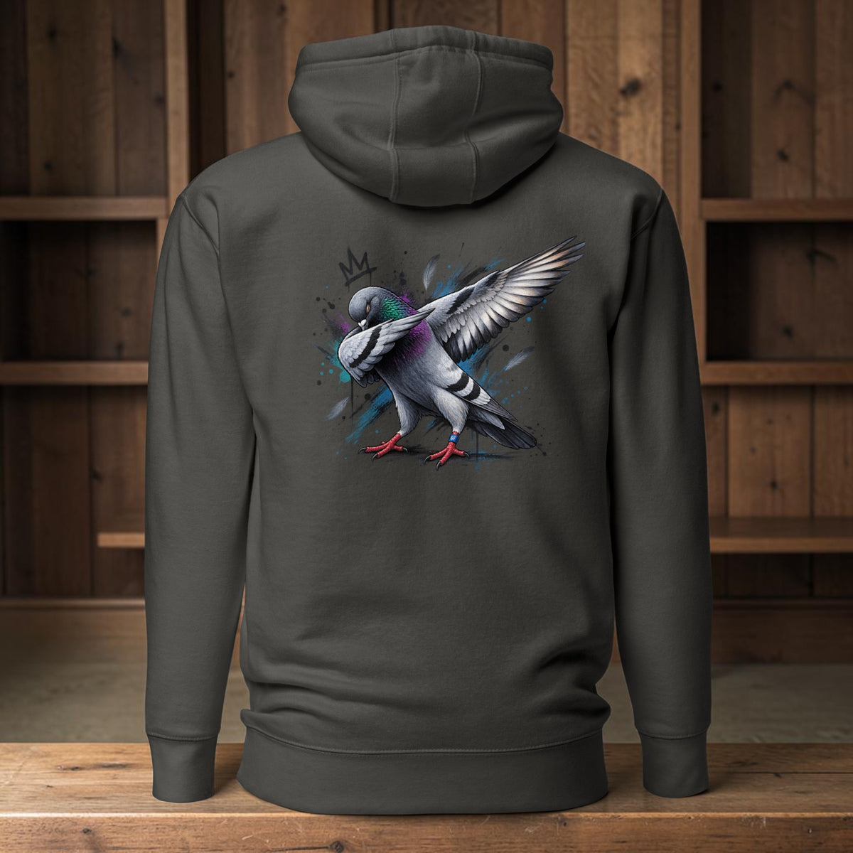 Dab Racing Pigeon Hoodie