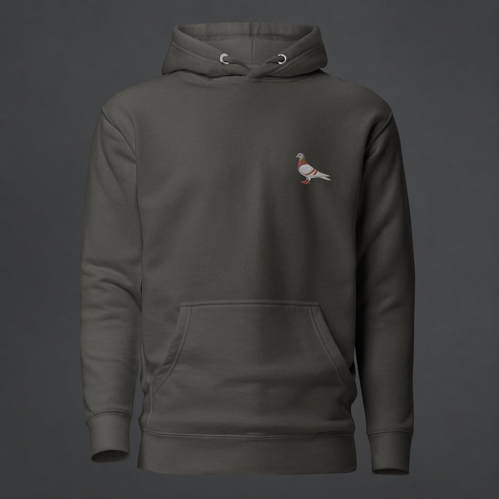 PG-RP-02 — Red Bar Classic Embroidered Hoodie