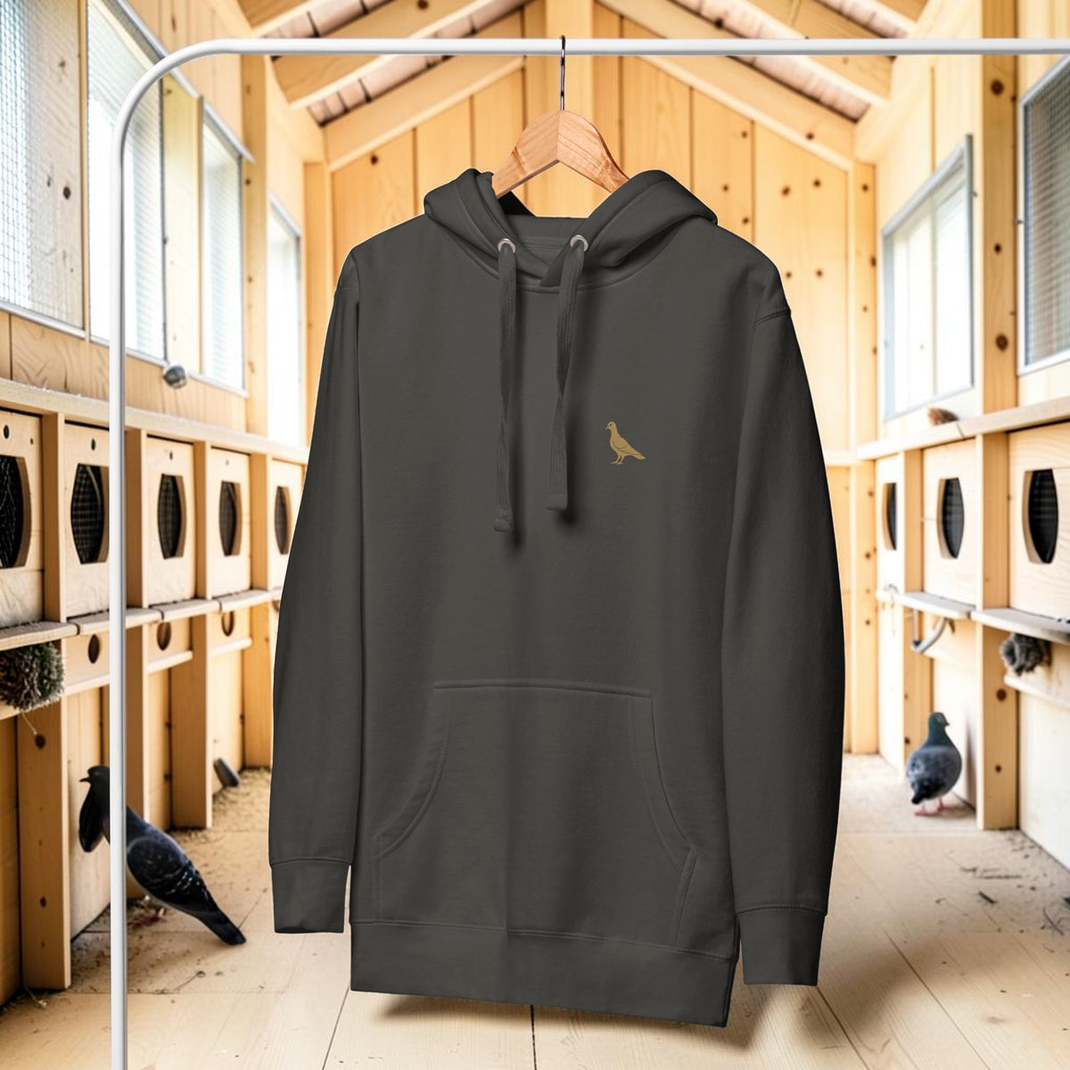 Red Bar Pigeon Heritage Hoodie
