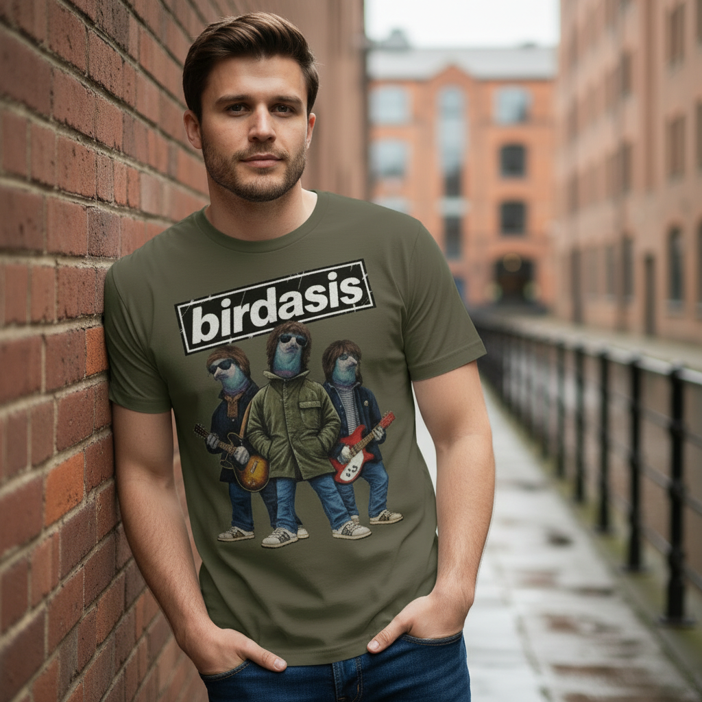 Britpop — Pigeon Band 01 T-Shirt