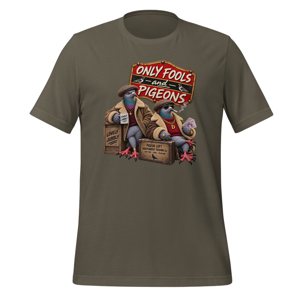 Market Day Pigeons T-Shirt