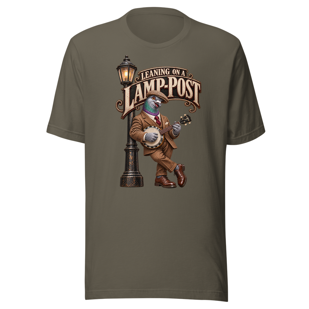 Vintage Music Hall — Leaning on a Lamp-post T-Shirt