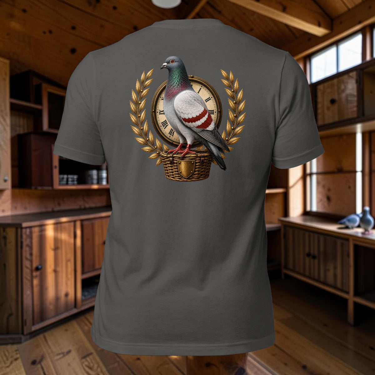 Red Bar Pigeon Heritage T-Shirt