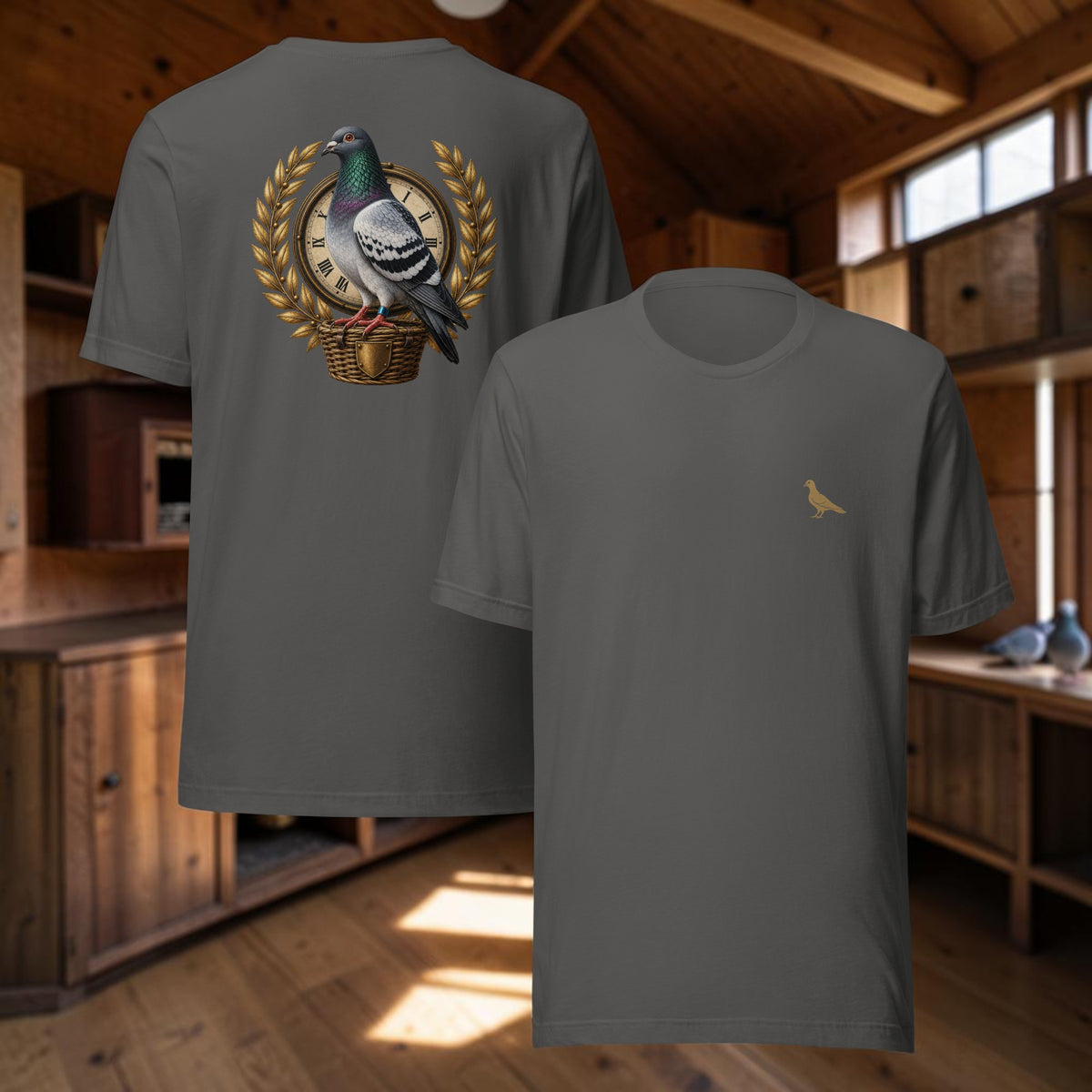 Blue Bar Pigeon Heritage T-Shirt