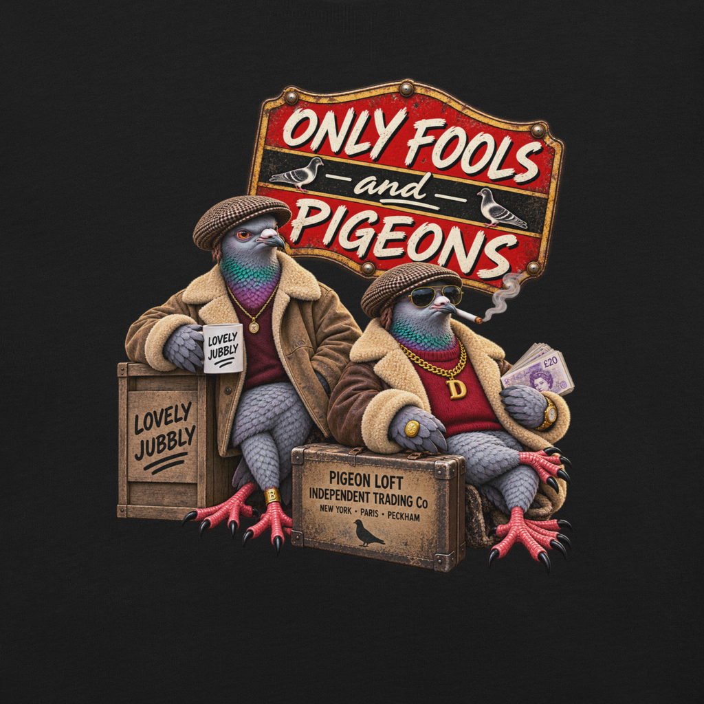 Market Day Pigeons T-Shirt