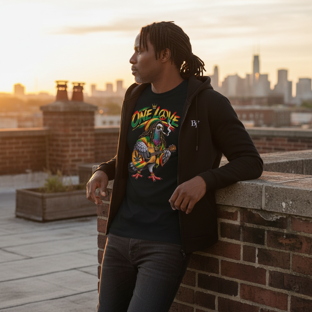 Bob — Reggae Guitar T-Shirt
