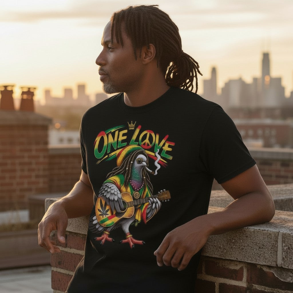 Bob — Reggae Guitar T-Shirt