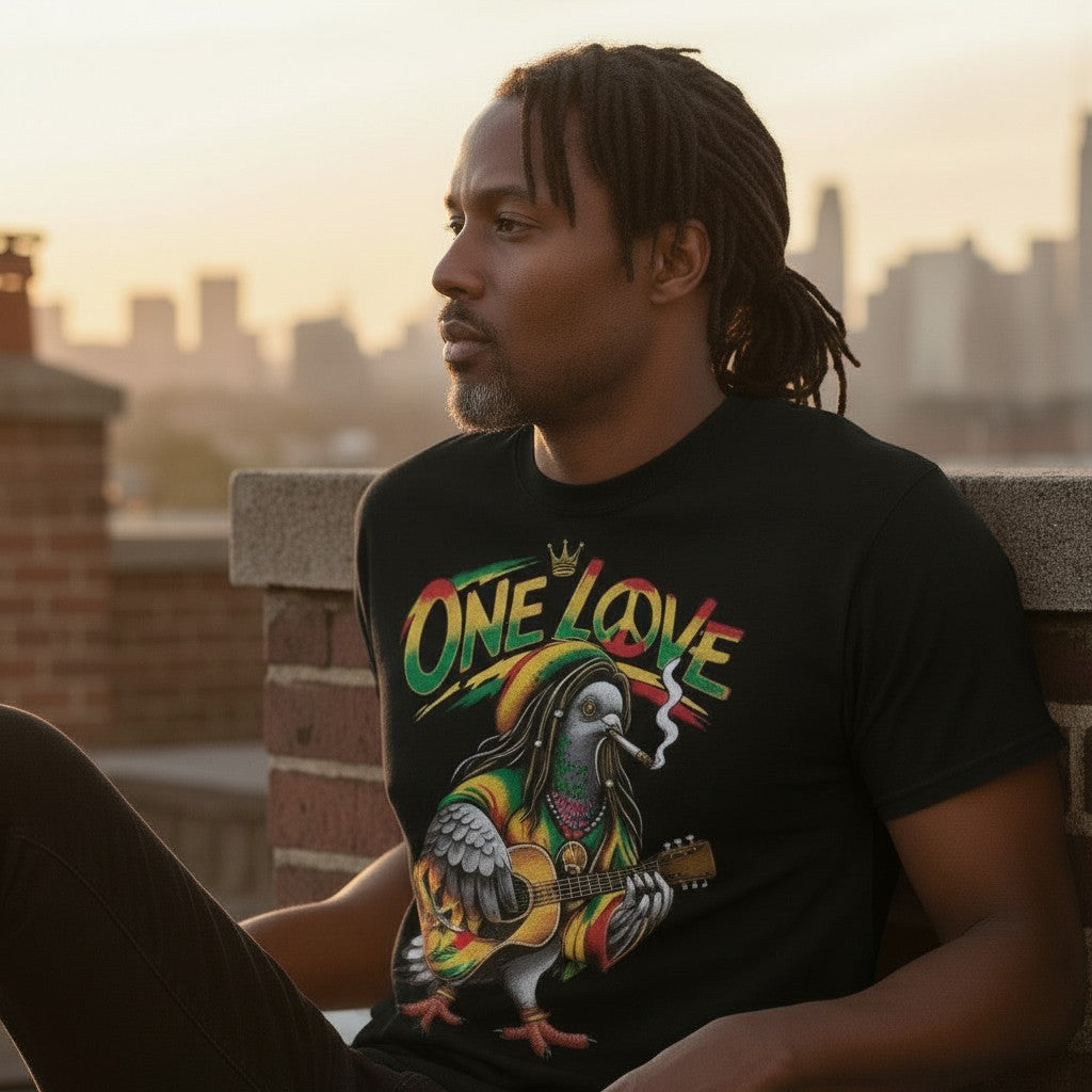 Bob — Reggae Guitar T-Shirt