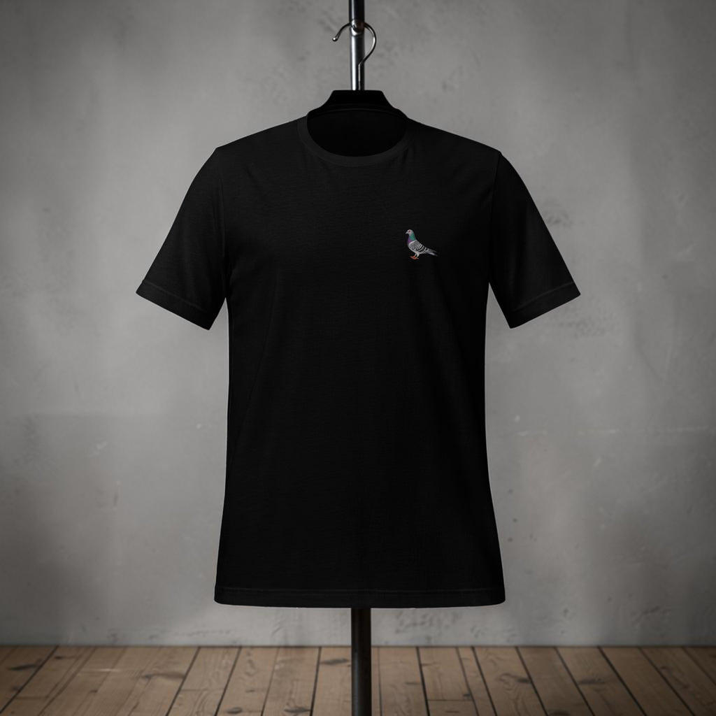 Blue Bar Classic Embroidered T-Shirt