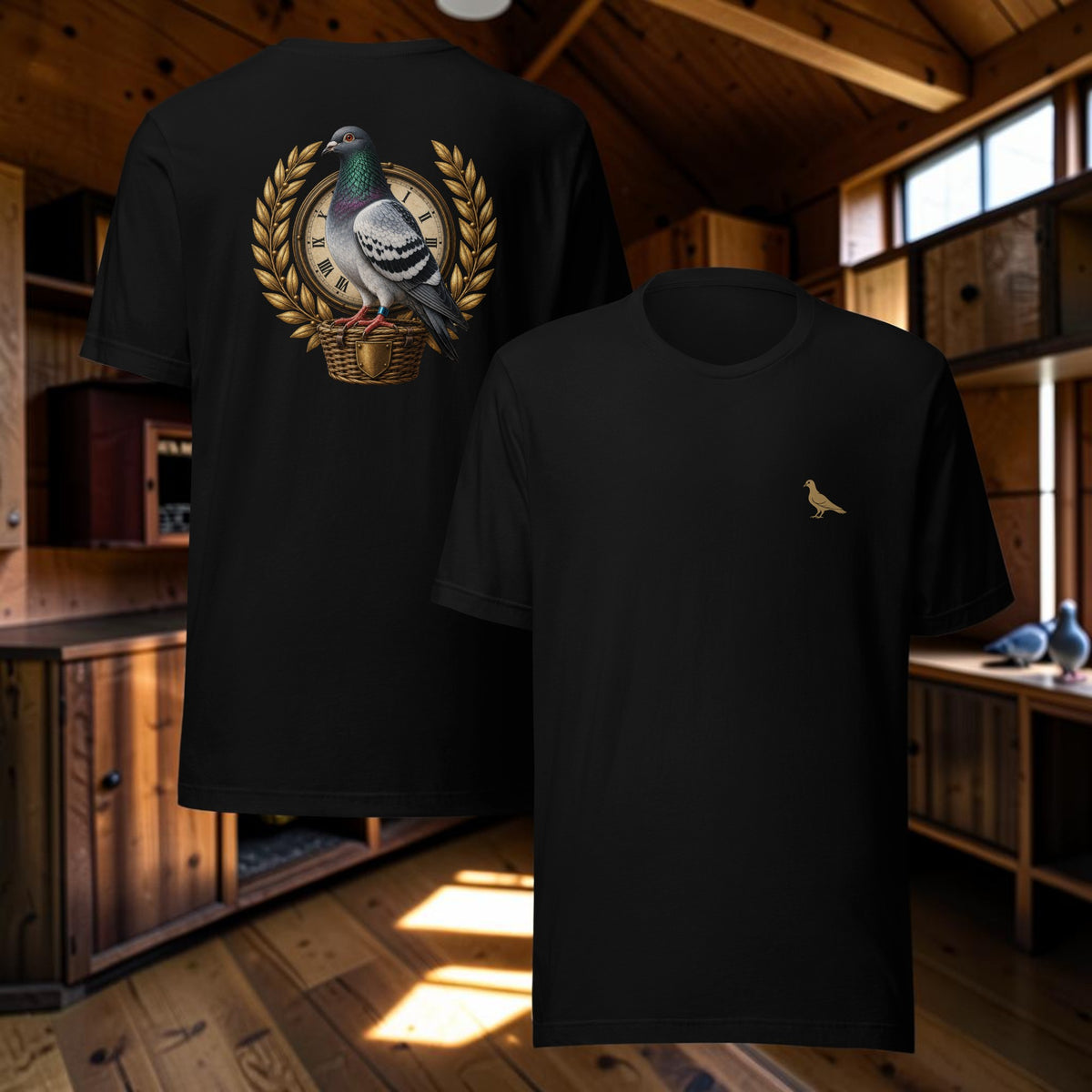 Blue Bar Pigeon Heritage T-Shirt
