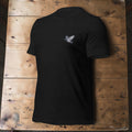 Blue Chequer Classic Flyer Embroidered T-Shirt