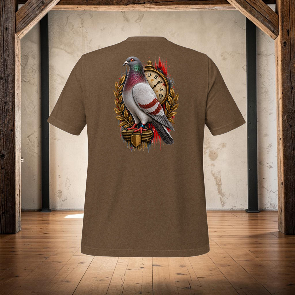 Red Bar Pigeon Heritage 2 T-Shirt
