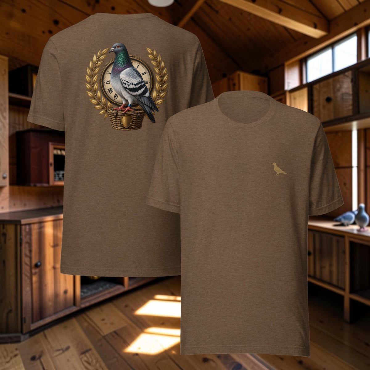 Blue Bar Pigeon Heritage T-Shirt