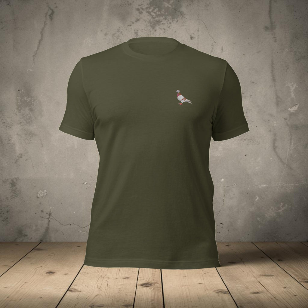 Red Bar Classic Embroidered T-Shirt