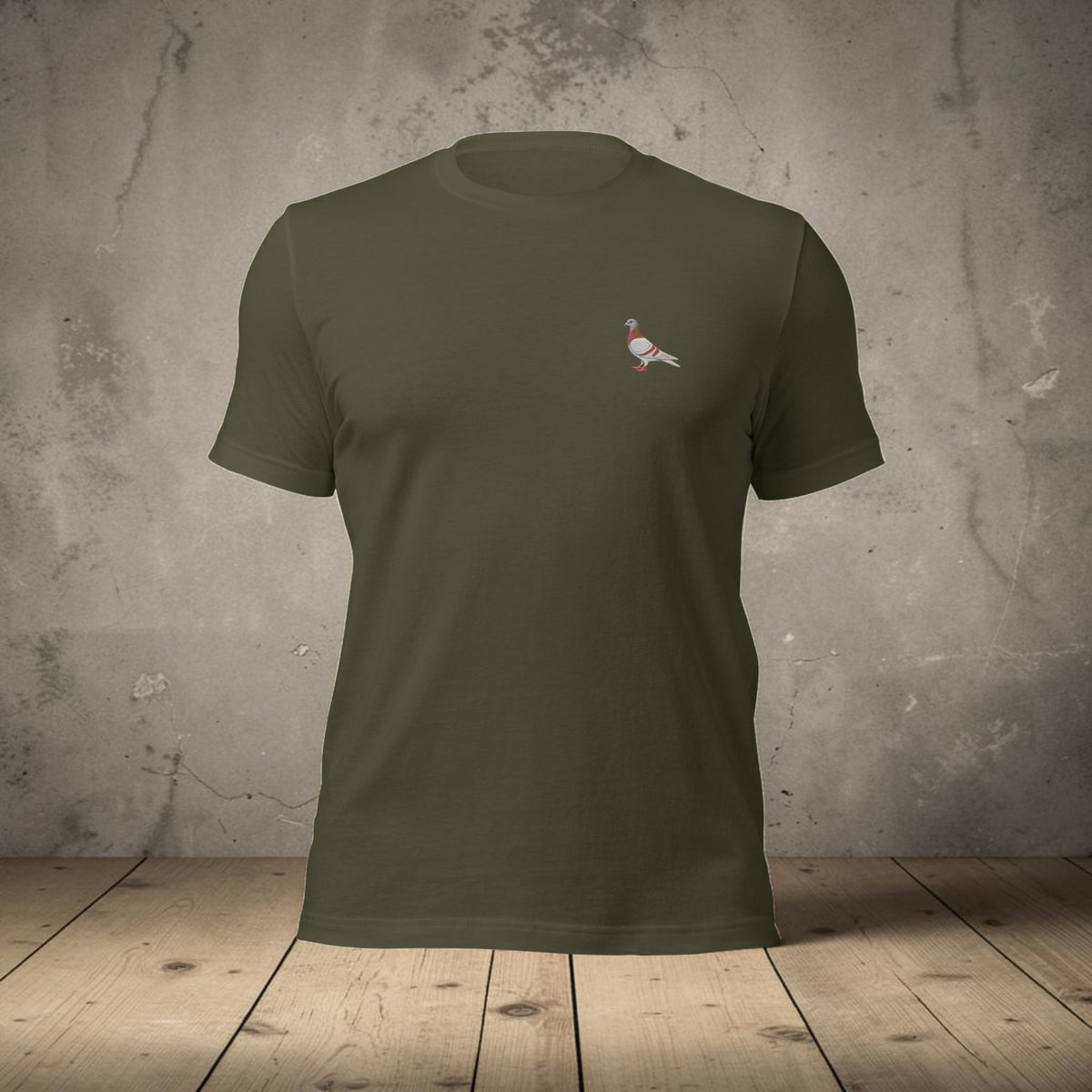 Red Bar Classic Embroidered T-Shirt