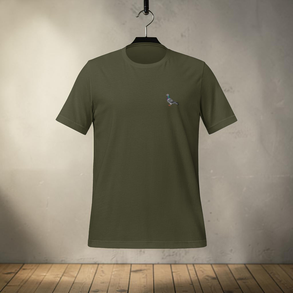 Blue Bar Classic Embroidered T-Shirt