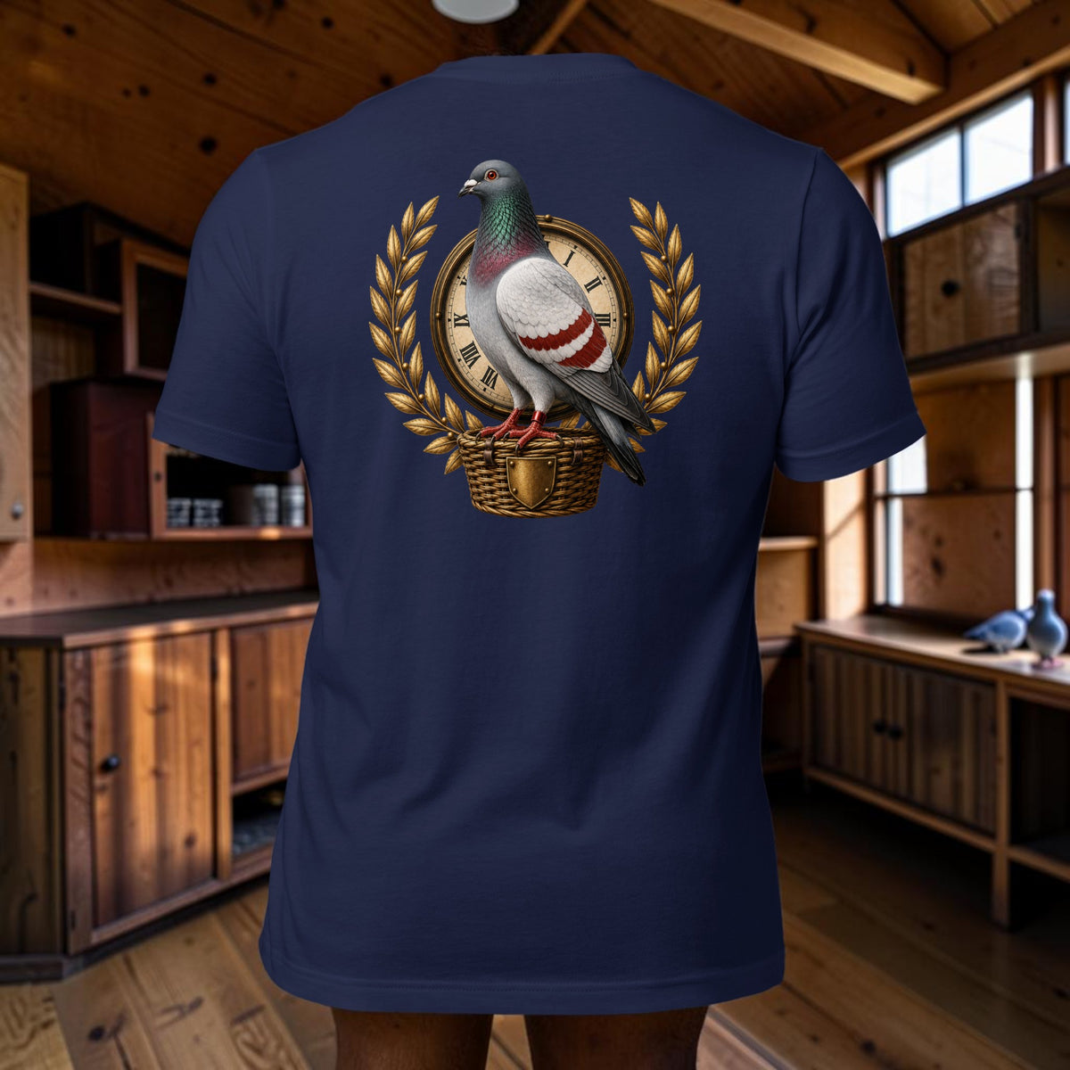 Red Bar Pigeon Heritage T-Shirt