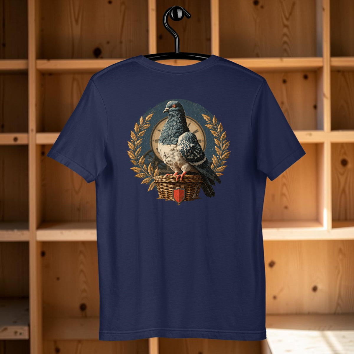 Racing Pigeon Heritage Crest T-Shirt