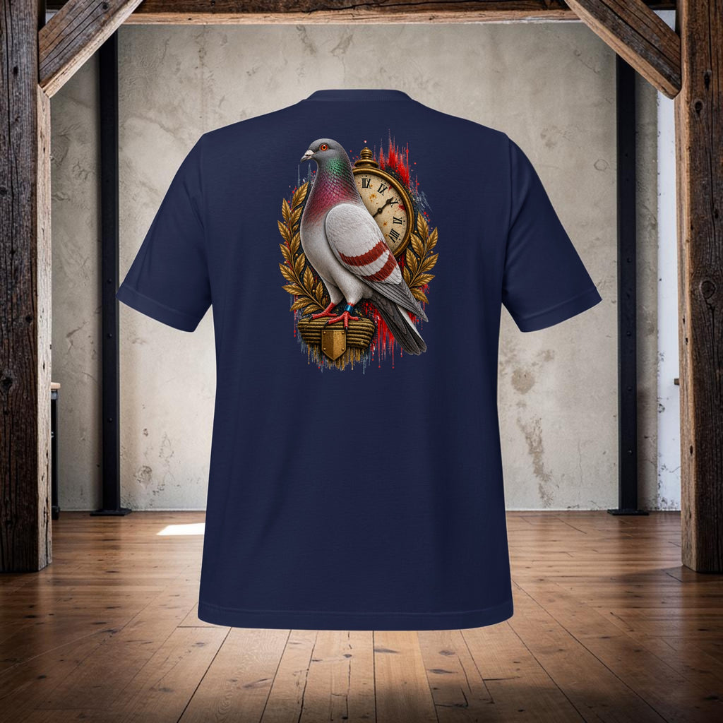 Red Bar Pigeon Heritage 2 T-Shirt
