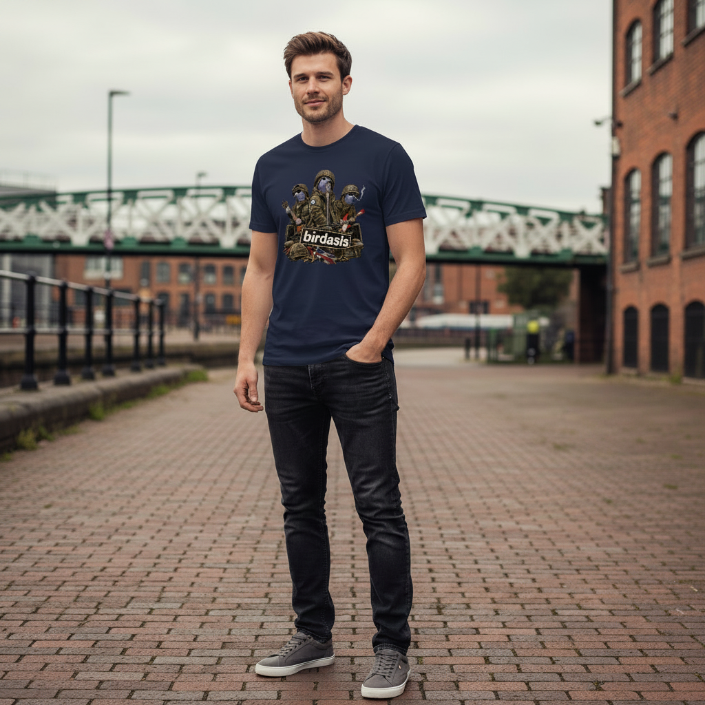 Britpop Birds — War Birds T-Shirt