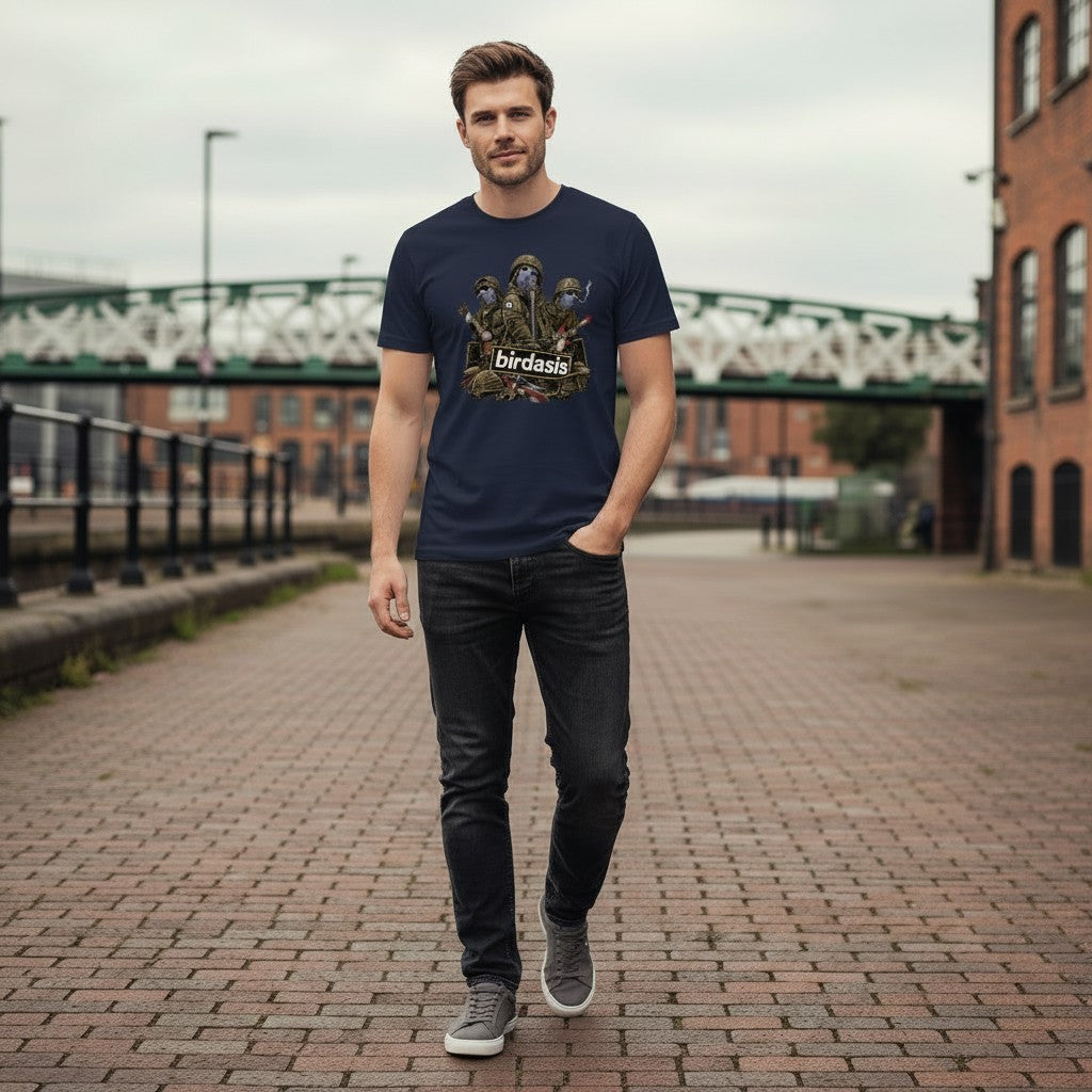 Britpop Birds — War Birds T-Shirt
