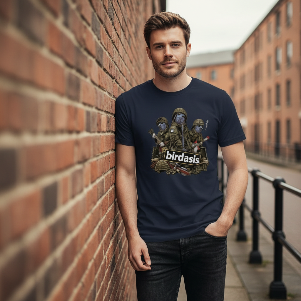 Britpop Birds — War Birds T-Shirt
