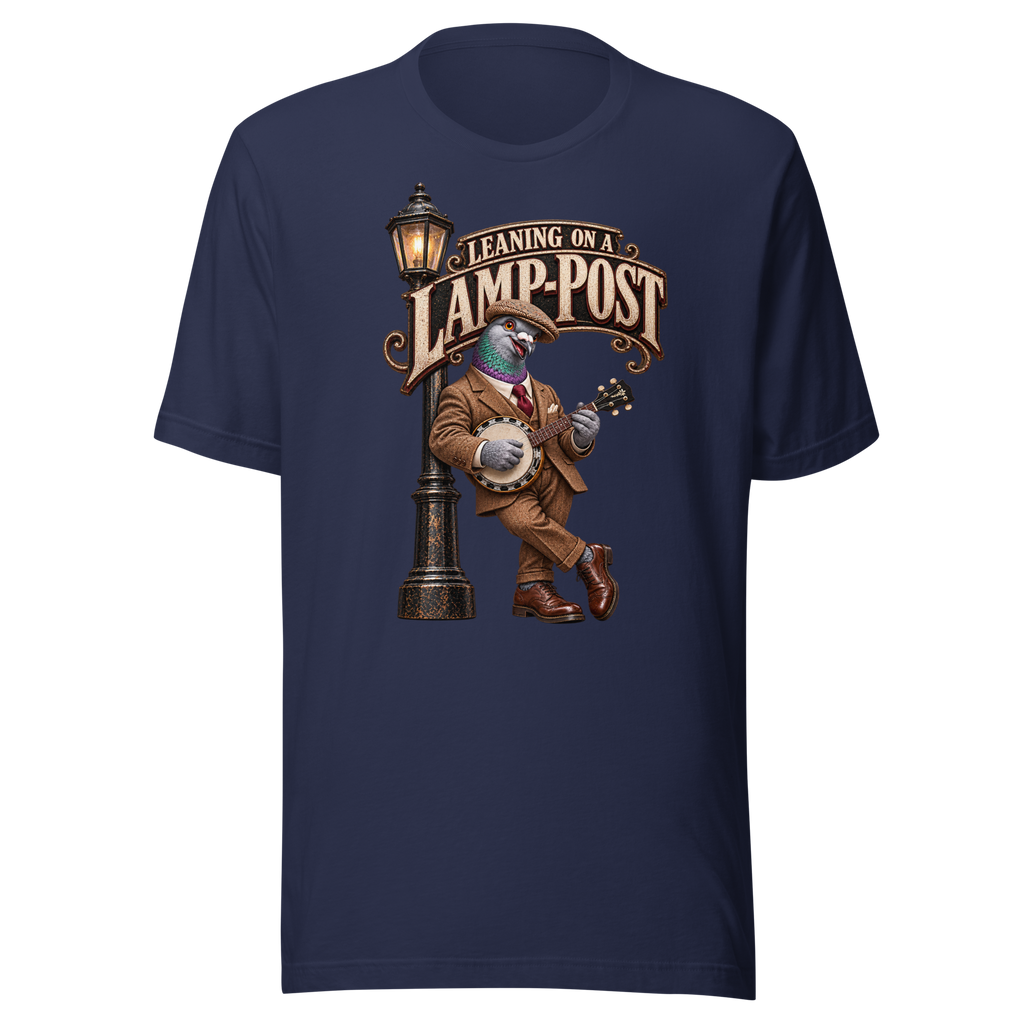 Vintage Music Hall — Leaning on a Lamp-post T-Shirt