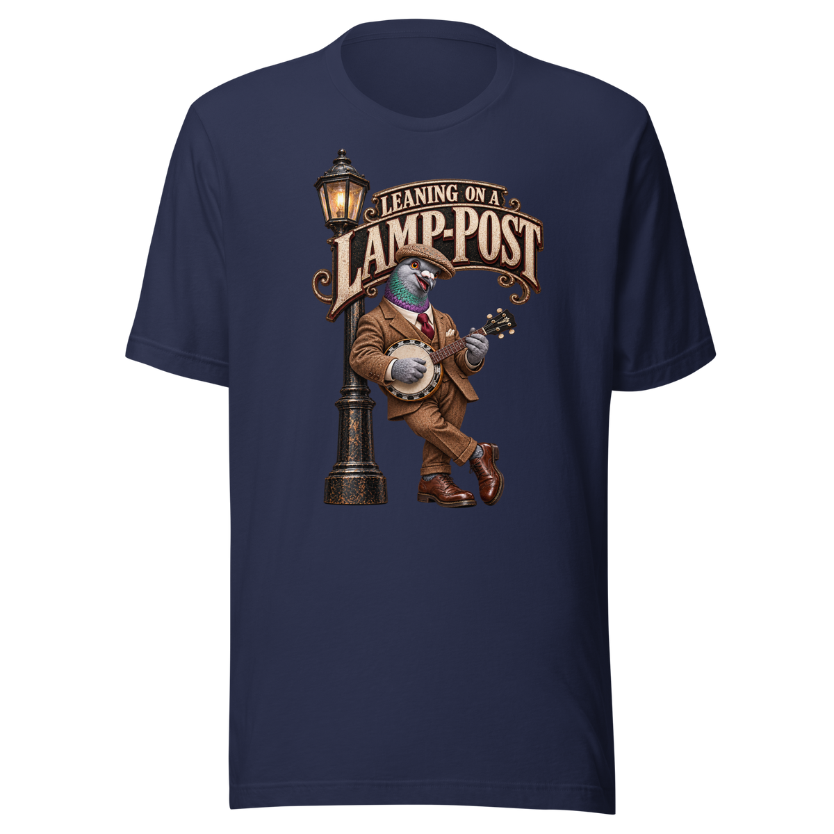 Vintage Music Hall — Leaning on a Lamp-post T-Shirt