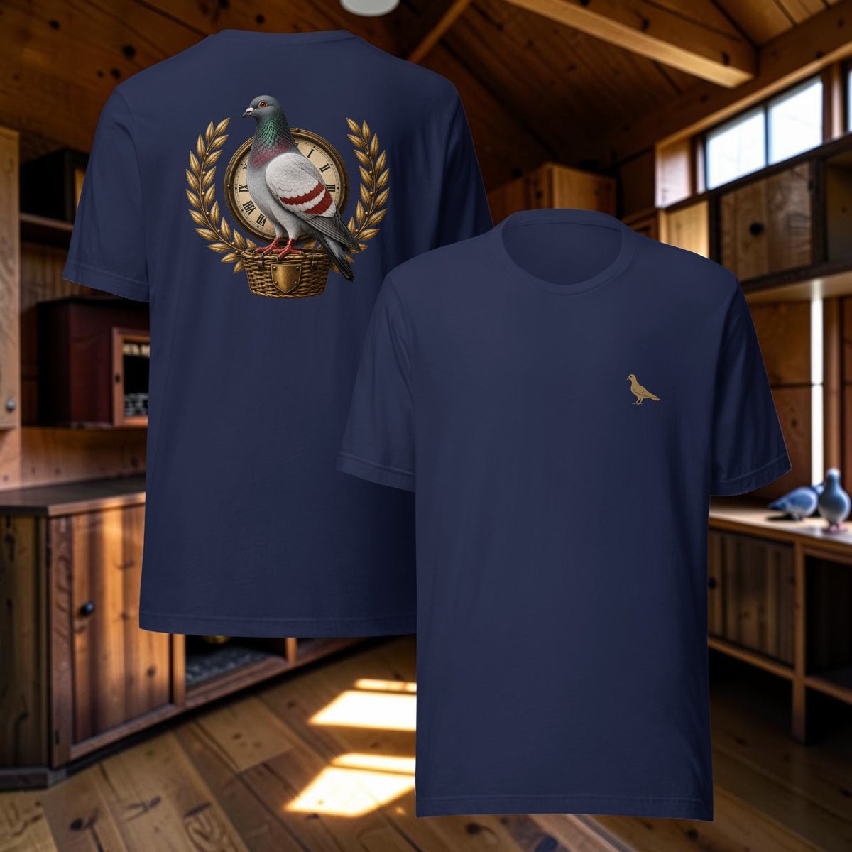 Red Bar Pigeon Heritage T-Shirt