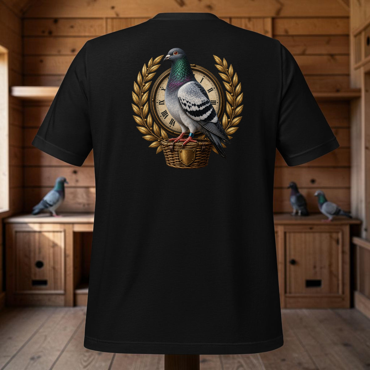 Blue Bar Pigeon Heritage T-Shirt