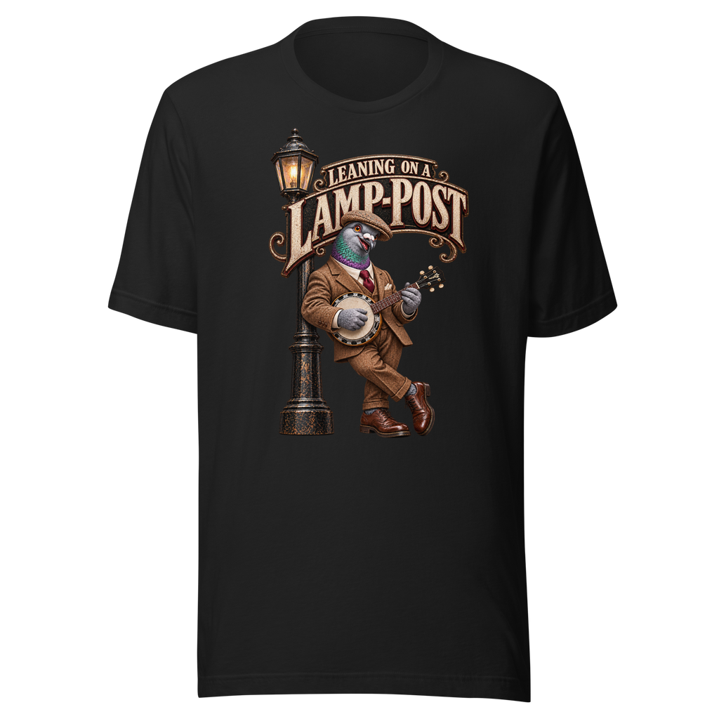 Vintage Music Hall — Leaning on a Lamp-post T-Shirt