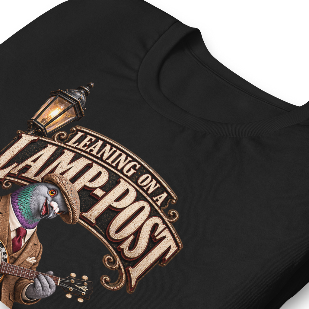 Vintage Music Hall — Leaning on a Lamp-post T-Shirt